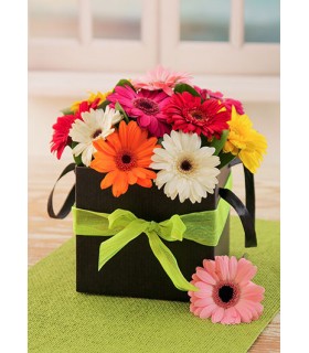 Kutuda Renkli Çiçekler