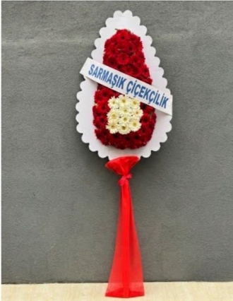 Ayaklı Sepet Çelenk 