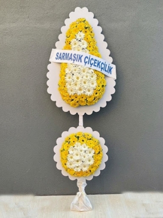 Ayaklı Sepet Çelenk Eks.