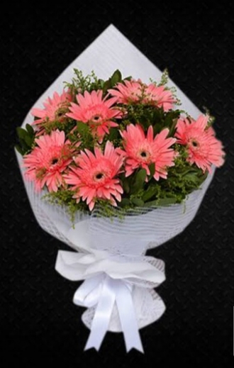 Pembe Gerbera Buketi